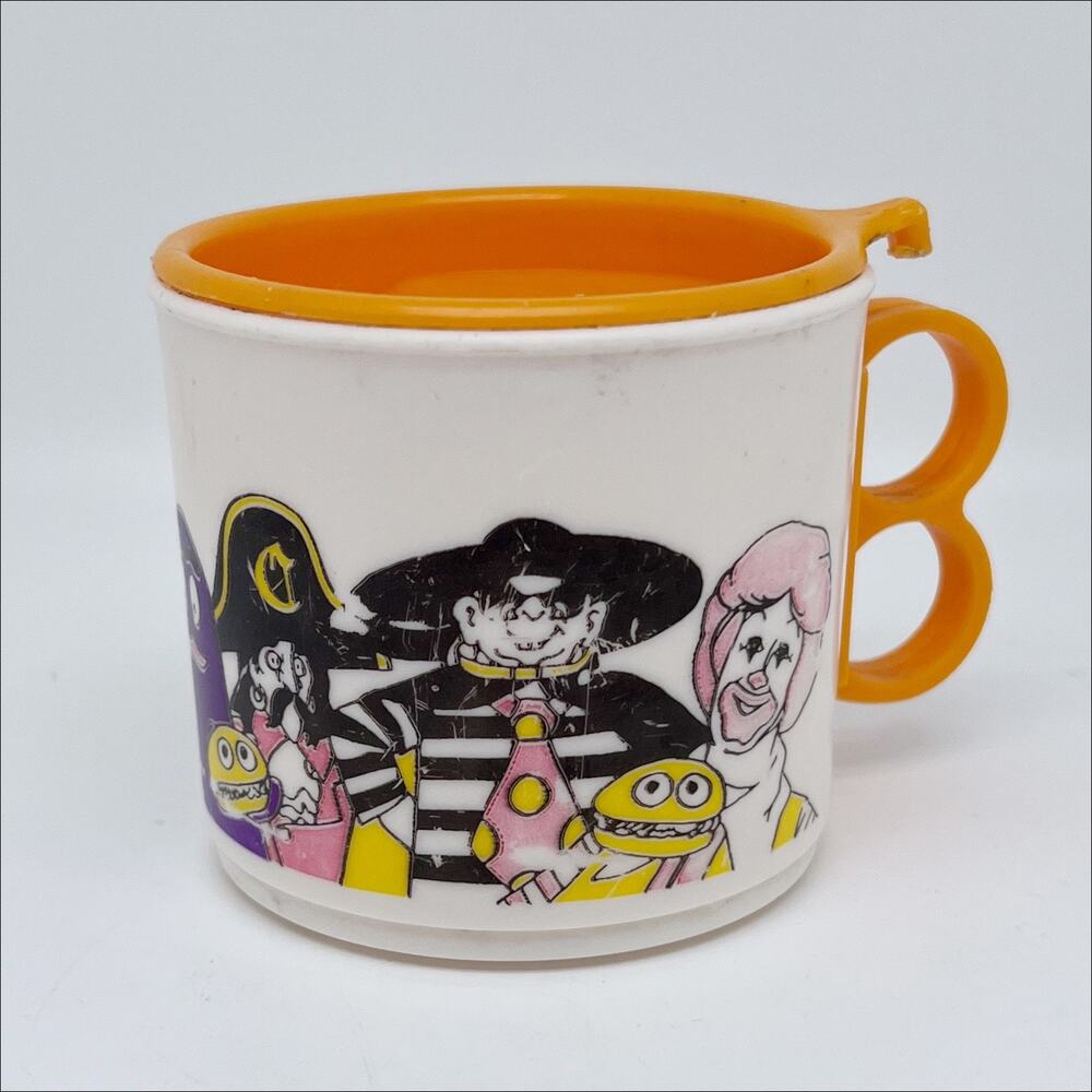 Vintage 1983 McDonald's Collector Character Cup and Lid